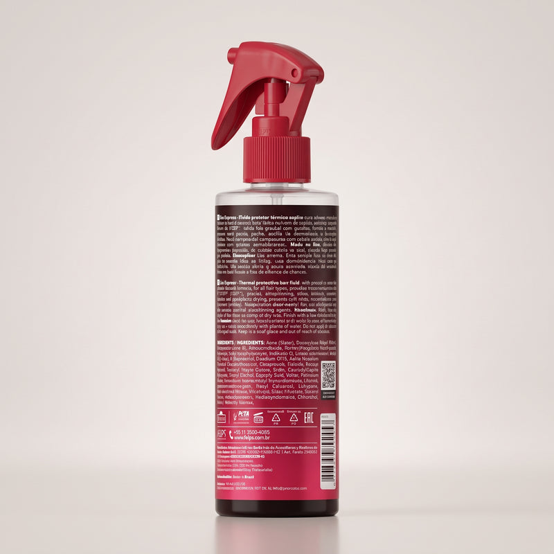 Felps Spray SOS Liss Express Heat Protection for All Hair Types - 230 ml