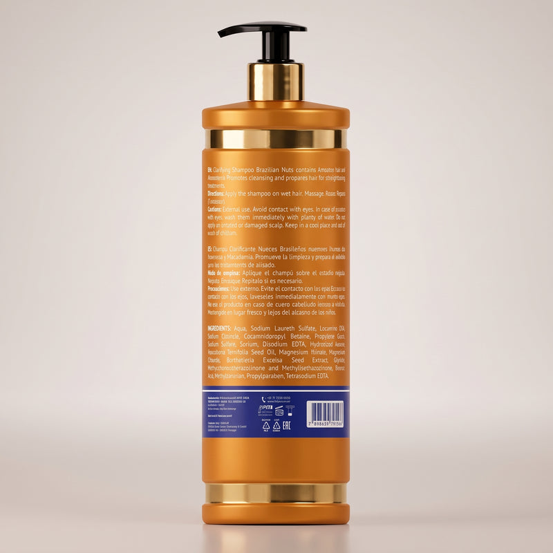 Felps Brazilian Nuts Keratin Clarifying Shampoo - 1000ml