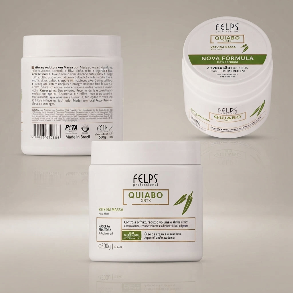 Felps Quiabo Xbtx Hair Mask Mass Treatment 500g