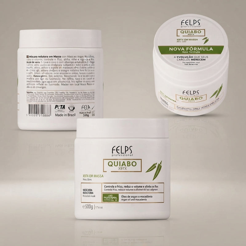 Felps Quiabo Xbtx Hair Mask Mass Treatment - 500g