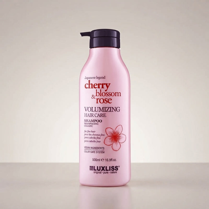 Luxliss Volumizing Hair Care Sulfate-Free Shampoo & Conditioner Set - 2×500ml