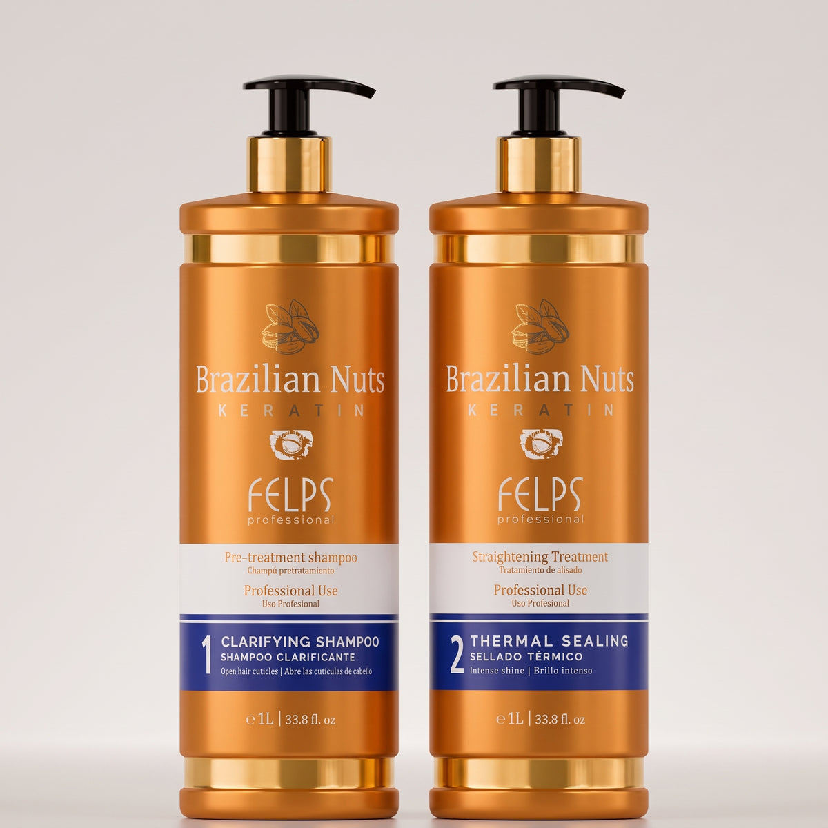 Felps KERATIN SET BRAZILIAN NUTS - 2x1000ml