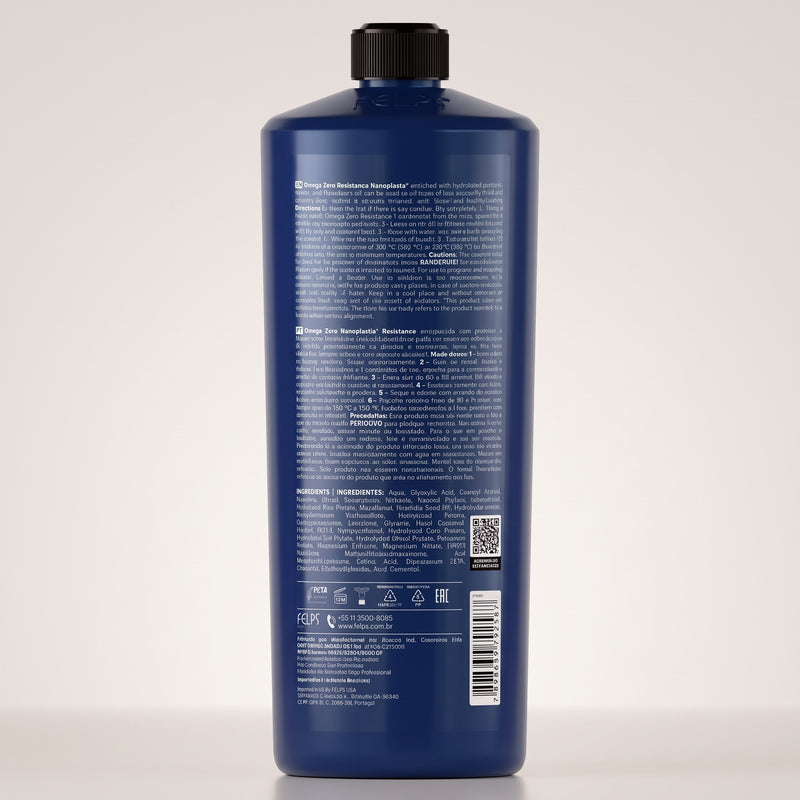 Felps Omega Zero Resistance Hair Nanoplasty - 1000ml