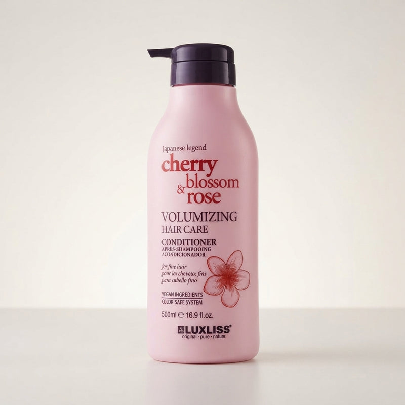 Luxliss Volumizing Hair Care Sulfate-Free Shampoo & Conditioner Set - 2×500ml