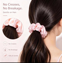 100% Mulberry Silk Hair Scrunchie